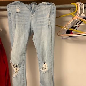 wax Jean collection baggy ripped jeans